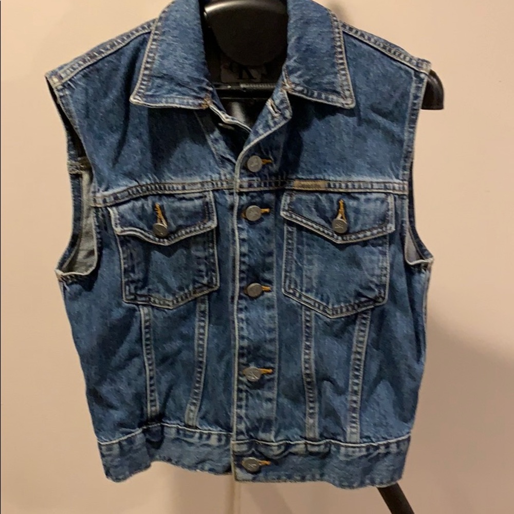 Vintage Calvin Klein Jean Vest